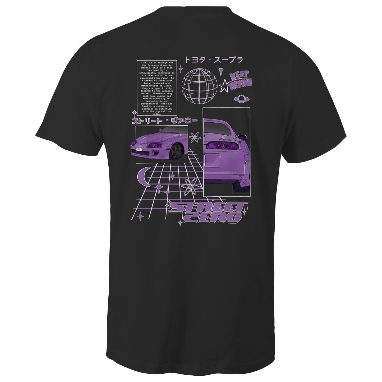 Y2K Supra Shirt - Black